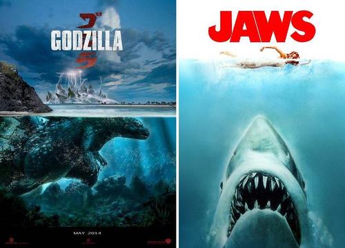 跟其他电影不一样,影片的主角,是一条机械鲨鱼,斯皮尔伯格一直幻想着