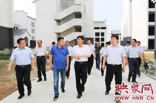 市委书记余学友深入确山县老乐山景区调研健康养老产业发展