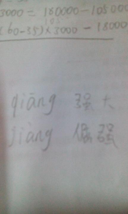 强字的多音字拼音加组词