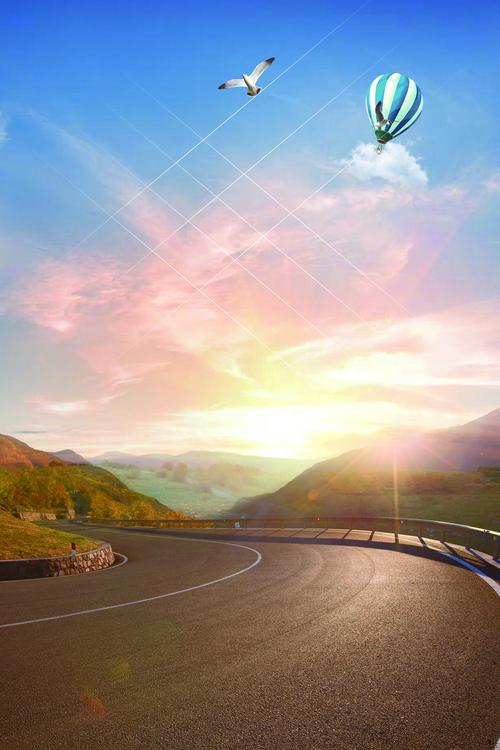 意境创意梦想励志企业文化海报