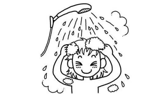 两边几个小点表示水 所以 浴的本意就是洗澡 "沐"字,本意其实是"洗头"