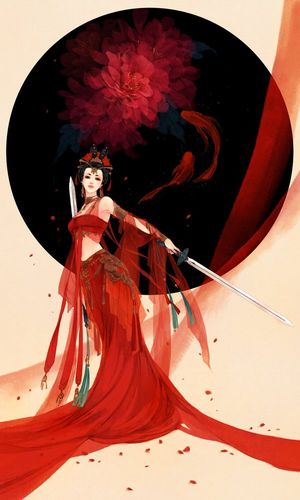 你让我执剑一舞,杀尽忤逆你之人.