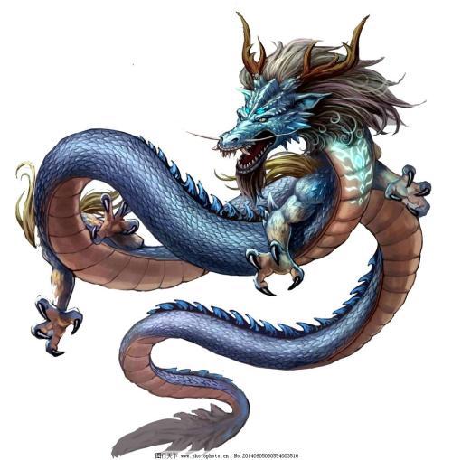 动漫神龙简笔画