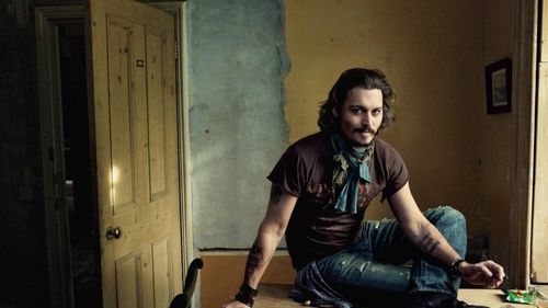 johnny depp smoking wallpaper