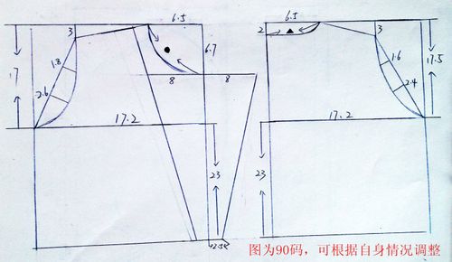 [转载]【爱着小小墨】—宝宝斜襟羊羔绒帽衫(附纸样)