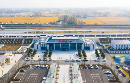 航拍!扬州东站,高邮北站高清实景来了