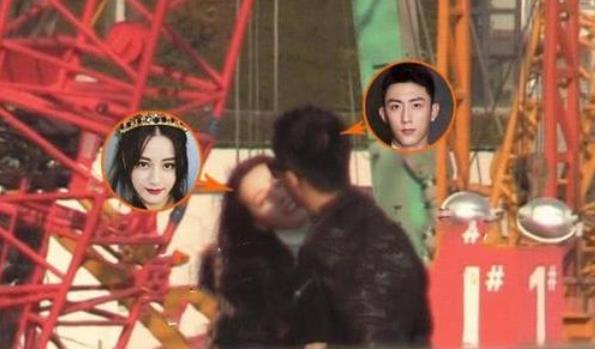 迪丽热巴黄景瑜恋情实锤?黄景瑜探班热巴两人互动亲密