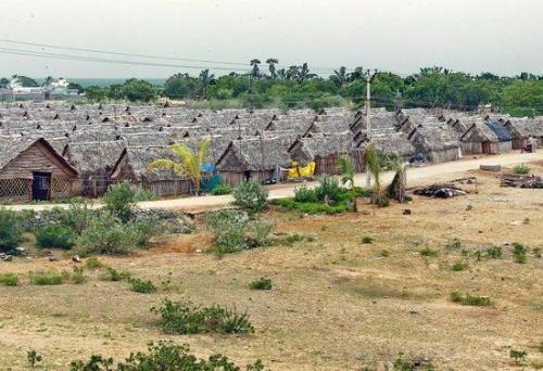 实拍印度令人汗颜的农村房