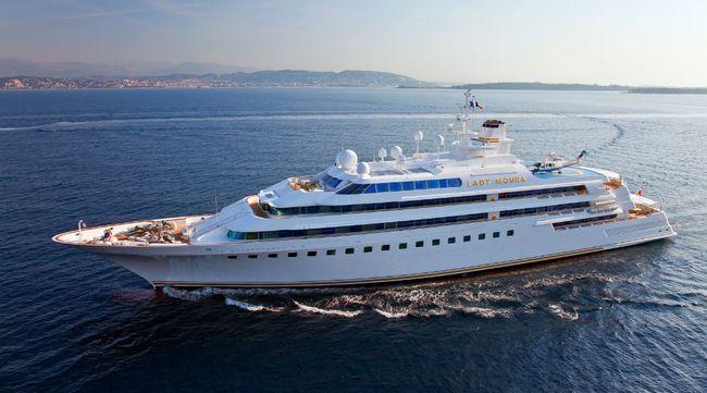 摩纳哥10艘最大的游艇周末现身f1大奖赛