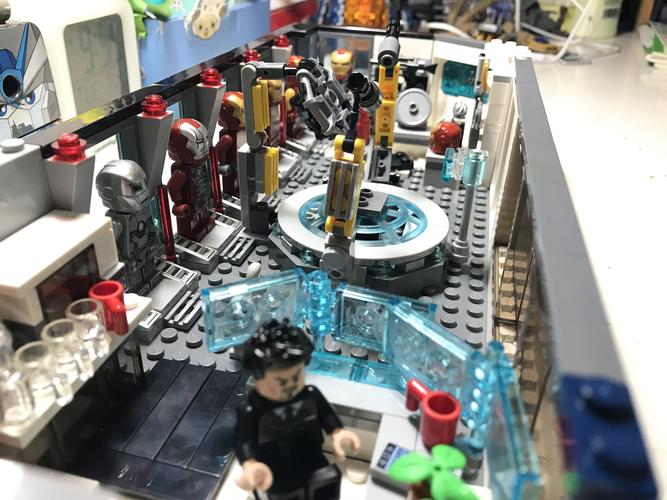 乐高钢铁侠基地moc 原创套内set大改造
