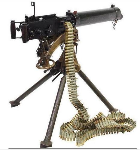 马克沁重机枪一天打死60000英军 成为真正的人肉收割机