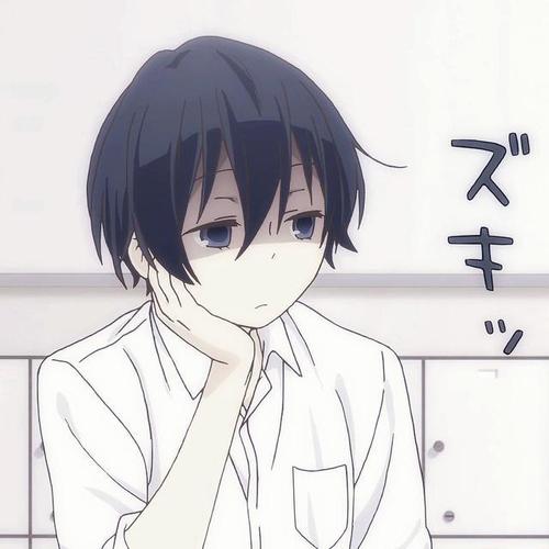 动漫男生头像黑暗中的一缕阳光