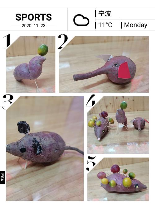 看我们的小猪,小老鼠,小刺猬还有···你们猜猜都是什么小动物吧?