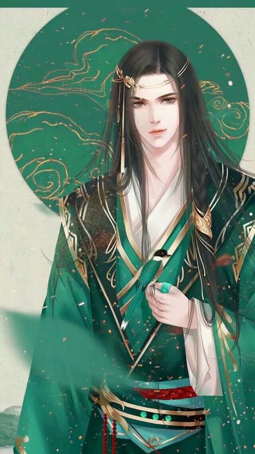 古风男生头像我曾踏月而来只因你在山中