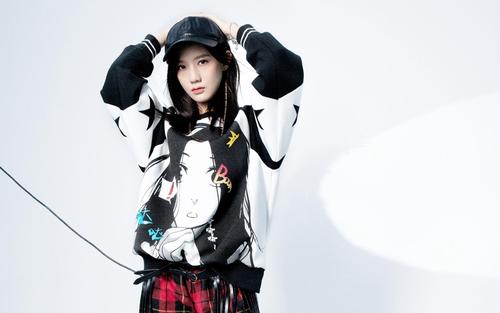回车桌面>电脑壁纸>明星>港台明星>小清新陈意涵少女风唯美气质休闲
