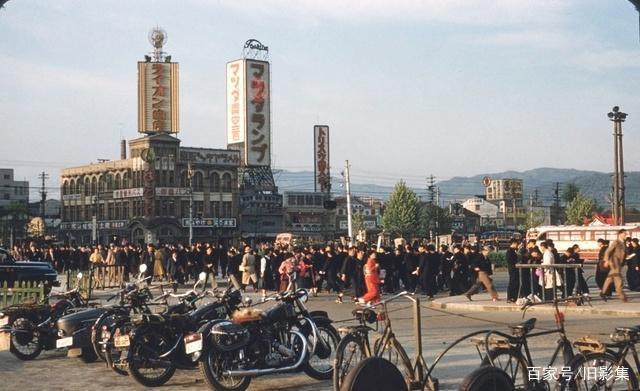 上世纪五十年代战后的日本老照片