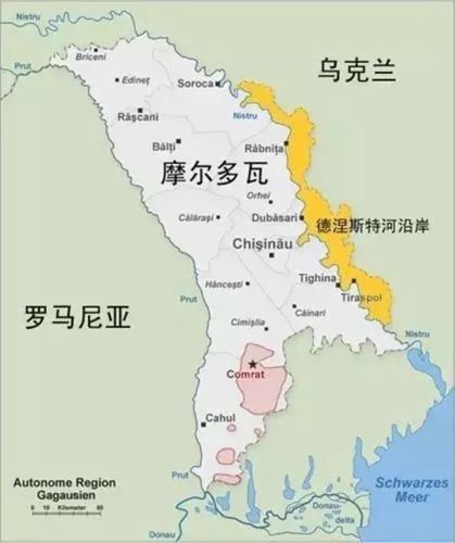 从地理位置来看,摩尔多瓦属于东南欧国家,靠近罗马尼亚,乌克兰和