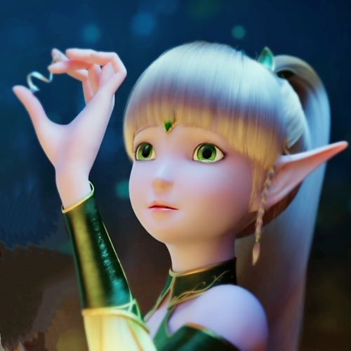精灵王座故事的继续第三章跟着小鱼的少女