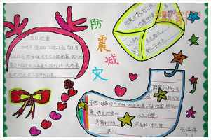 怎样画地震的手抄报 关于地震的手抄报