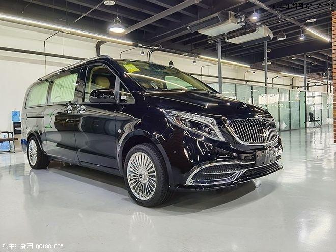 2020款墨版奔驰v250七座商务车内外实拍