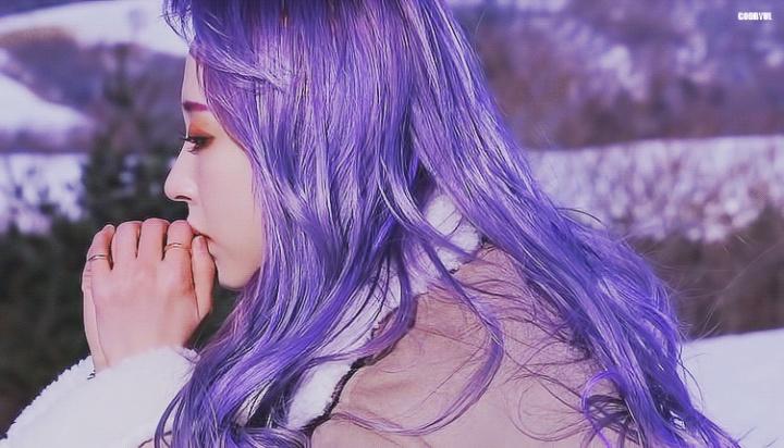 snow里的紫发公主,岁月静好的感觉