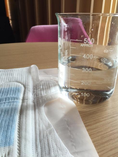 准备加300毫升水