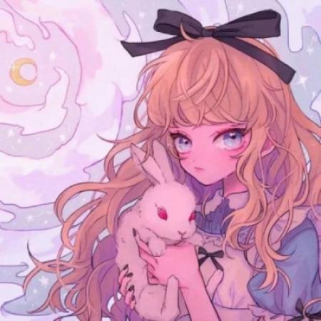 qq头像二次元女生粉色