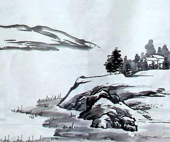 山水画入门丨一篇文章让你学会画山水