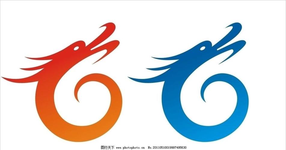 龙的logo设计图片大全-关于龙logo的设计