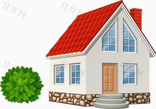 卡通手绘建筑物