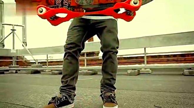 滑板技巧豚跳ollie 高清教学