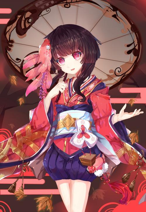 阴阳师 神乐 画师:稚名イケィ 本作品pixiv id=59066407