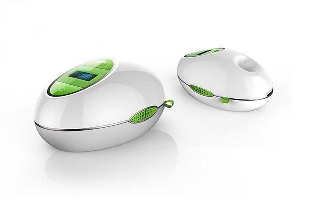 个人护理等小家电设计.小石头空气净化器,清新,自然.