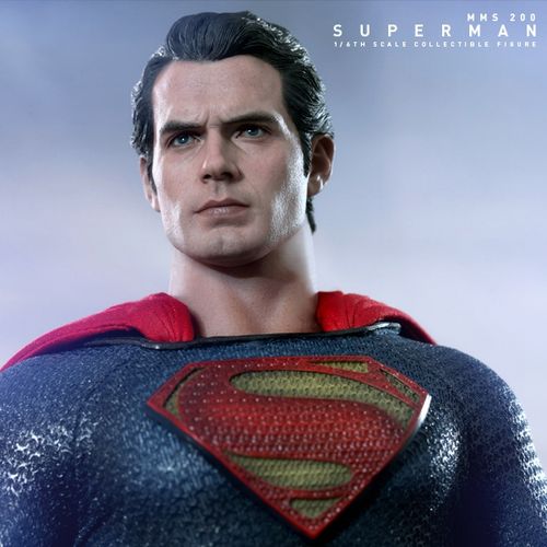 全新现货【送超人钥匙】hottoys ht超人钢铁之躯2.