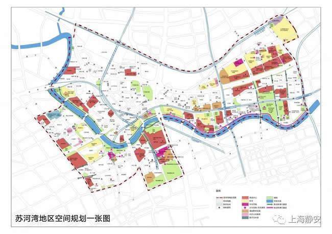 69打造宜商宜居宜业环境6969苏河湾区域:位于静安区苏州河两岸