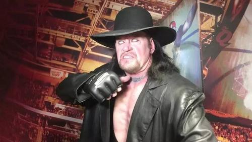 wwe送葬者霸气再现亮相nba骑士队比赛