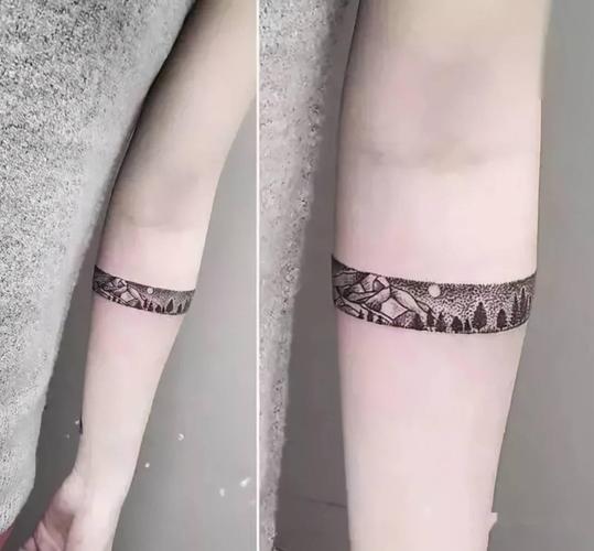 经典手腕纹身潮人都选这几款图案