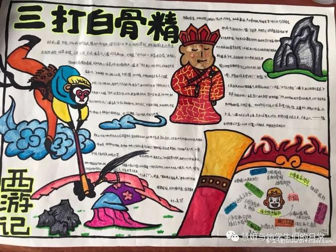 《大画西游》之手抄报作品集