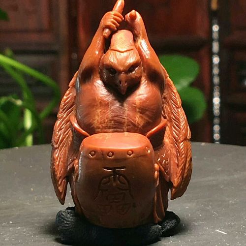 保佑佩戴着防小人! 风调雨顺!  规格:2 核雕.极品雷公09-01 16:30