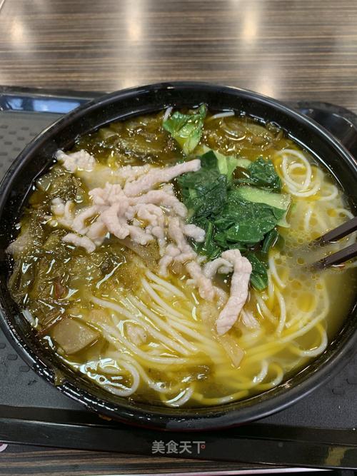 早餐# 酸菜米线