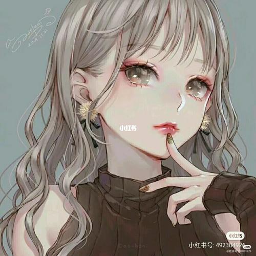 高冷霸气头像动漫女_动漫_高冷_头像_素材_头像