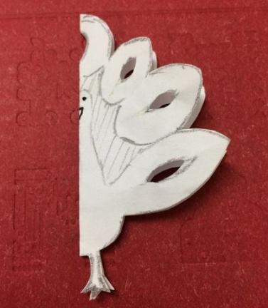 剪纸孔雀的教程-漂亮的孔雀