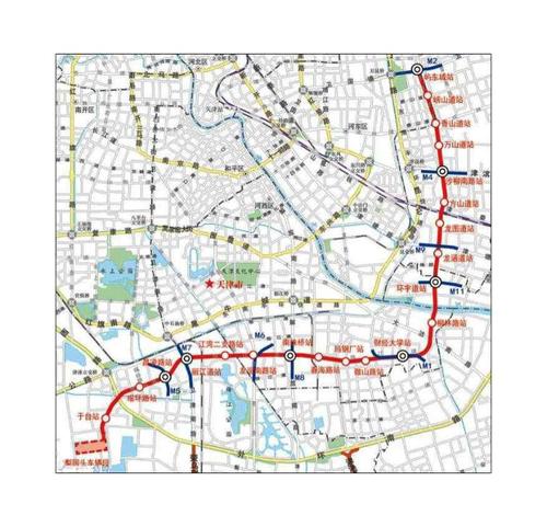 天津地铁10号线设置于台站将于2021年建成