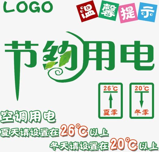 空调节约用电温馨提示图片