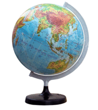 地球仪(地球的模型)_百度百科