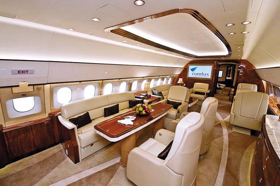 的2014亚洲公务航空会议及展览会(abace)在上海开幕,空客,波音,湾流