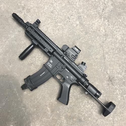 锦明8代改scar蜜獾hk416c魔改电动连发水弹预供弹cs户外玩具