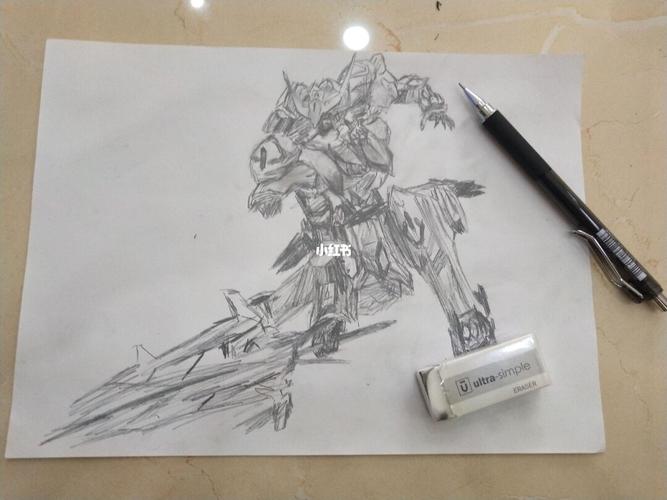 教你画巴巴托斯_手绘_文化_绘画