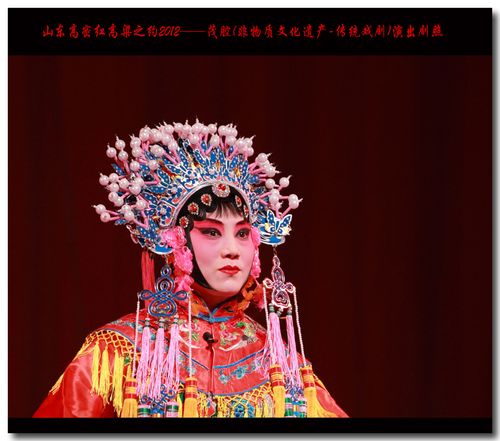 山东高密红高粱之约2012 茂腔(非物质文化遗产)演出剧照