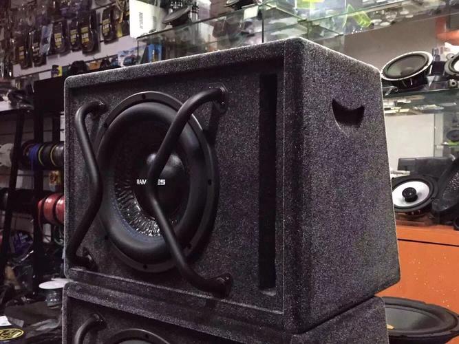 雷蒙斯汽车低音炮车载无源低音炮 10/12寸大功率低音喇叭带箱体